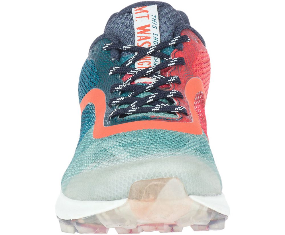 Merrell Sneakers Mint/Orange - MTL Skyfire X White Mountains - Womens 24NFGILHK